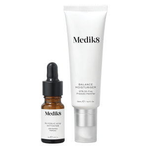 MEDIK8 Balance Moisturiser & Glicolic Acid Activator