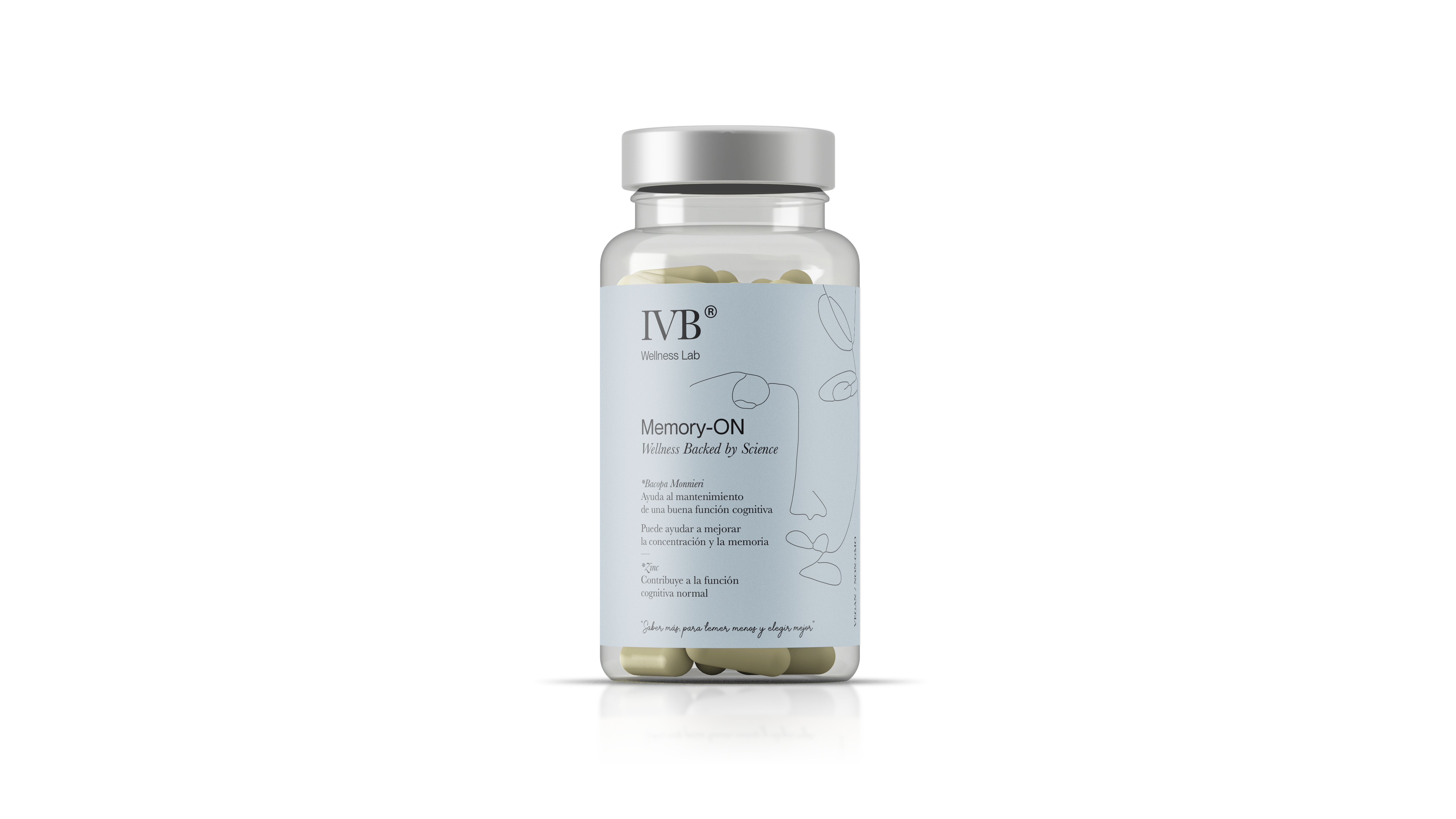 IVB WELLNESS LAB MEMORY-ON 60 CAPSULAS