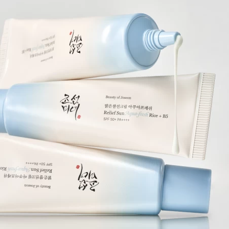 BEAUTY OF JOSEON RELIEF SUN AQUA-FRECH RICE+B5 SPF50+ PA++++ - Imagen 4