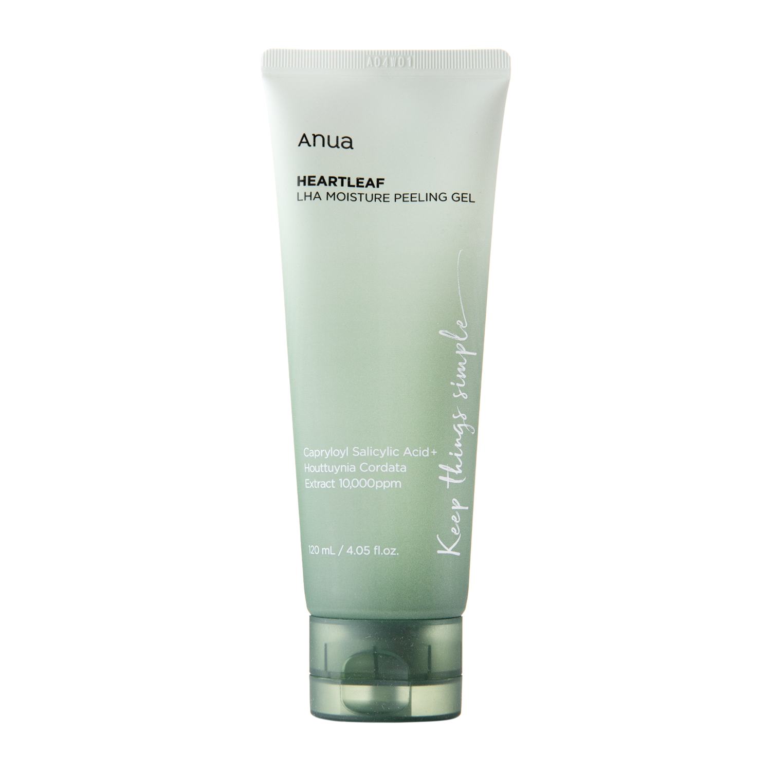 ANUA HEARTLEAF LHA MOISTURE PEELING GEL FACIAL SCRUB 120 ML