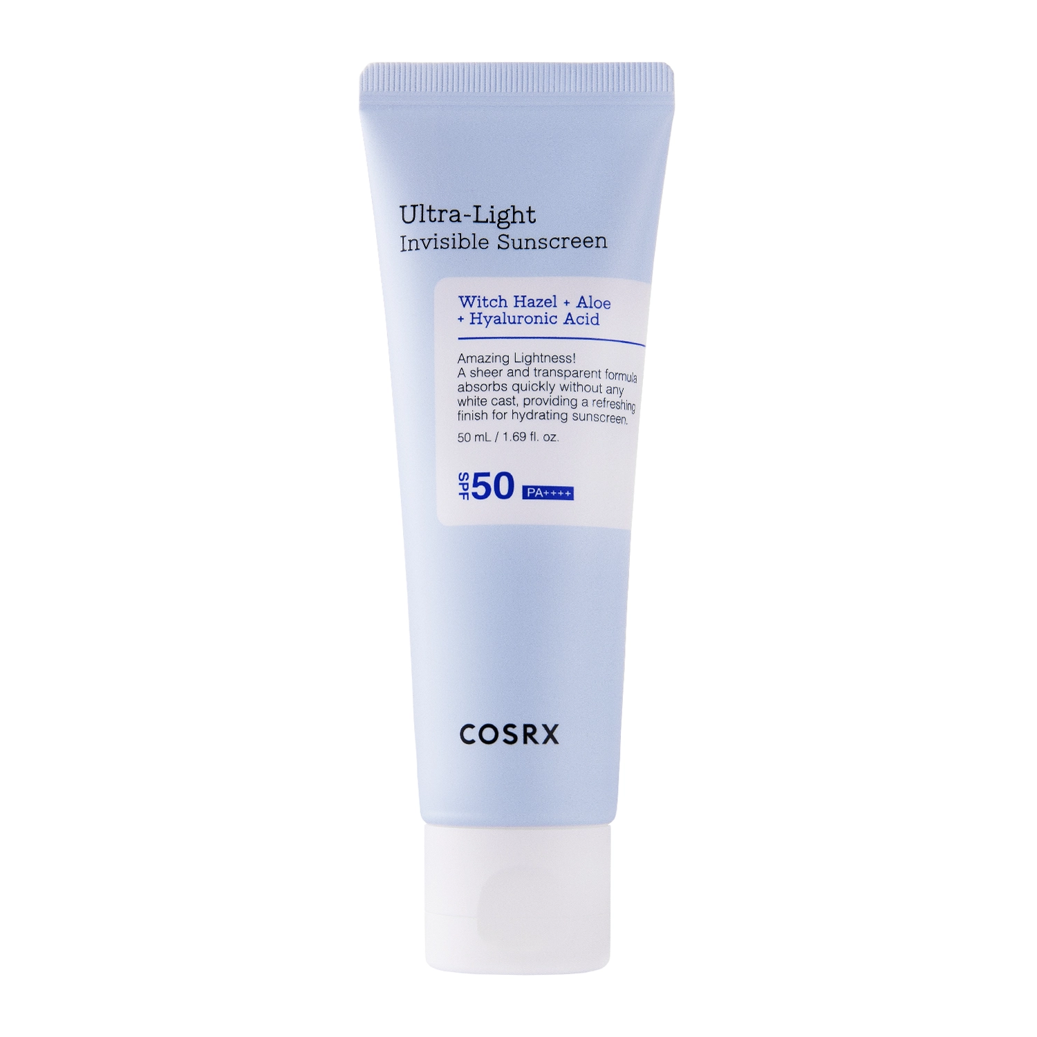 COSRX ULTRA-LIGHT INVISIBLE SUNSCREEN SPF 50 PA++++50 ML