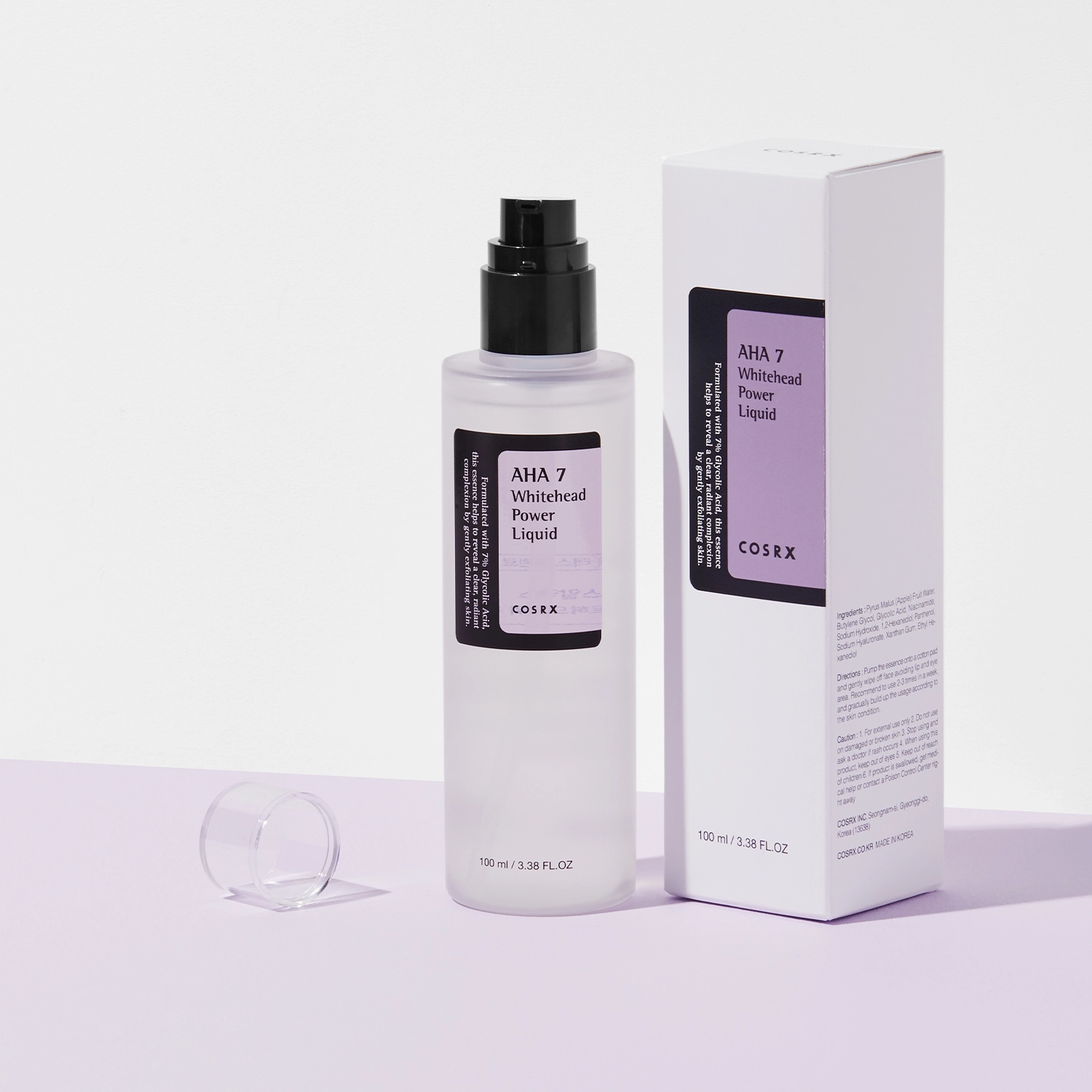 COSRX AHA 7 WHITEHEAD POWER LIQUID 100 ML - Imagen 3