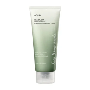 ANUA HEARTLEAF QUERCETINOL PORE DEEP CLEASING FOAM 150 ML