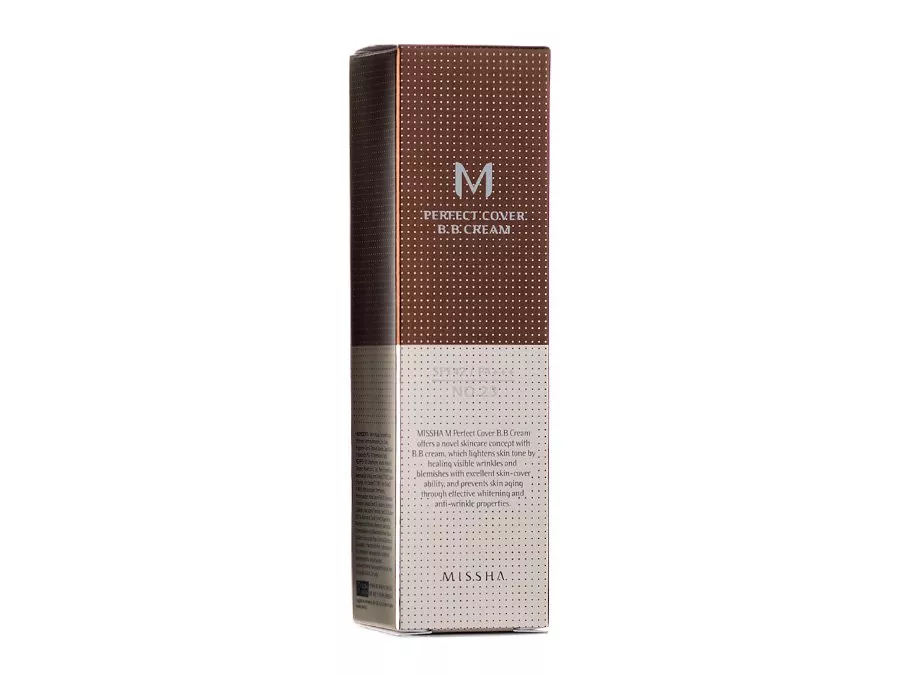 MISSHA M PERFECT COVER BB CREAM SPF42 PA+++ N21 LIGHT BEIGE 50ML - Imagen 3