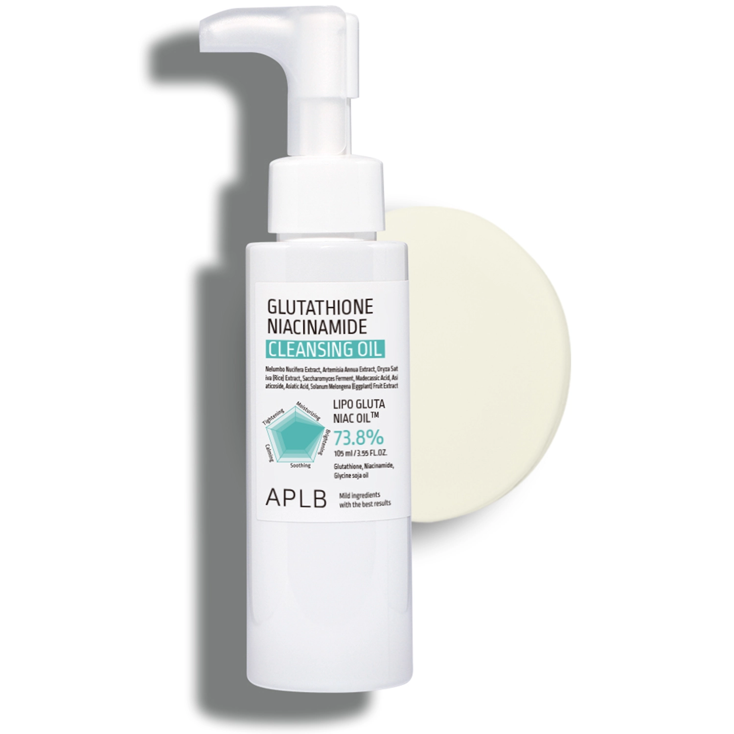 APLB GLUTATHIONE NIACINAMIDE CLEASING OIL 105 ML - Imagen 2