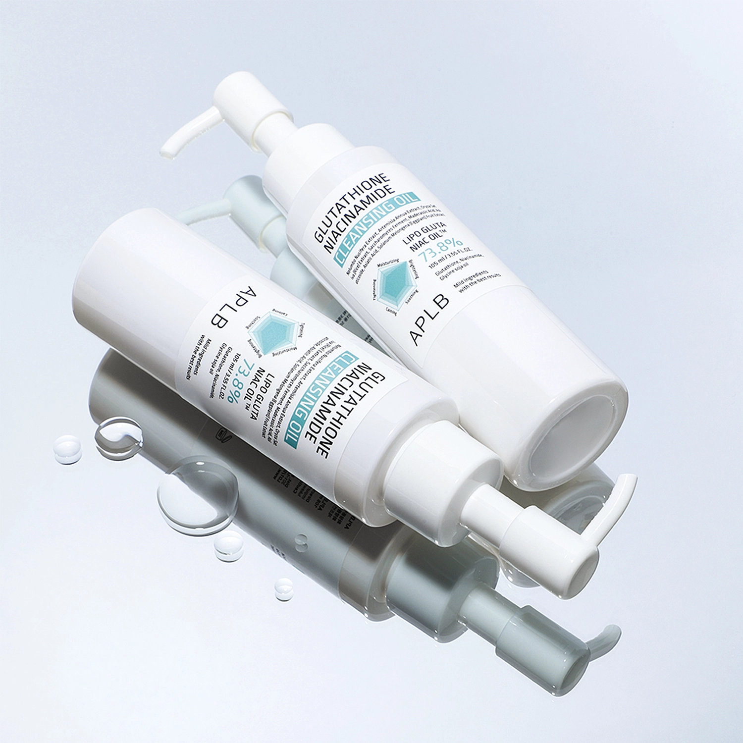 APLB GLUTATHIONE NIACINAMIDE CLEASING OIL 105 ML - Imagen 3