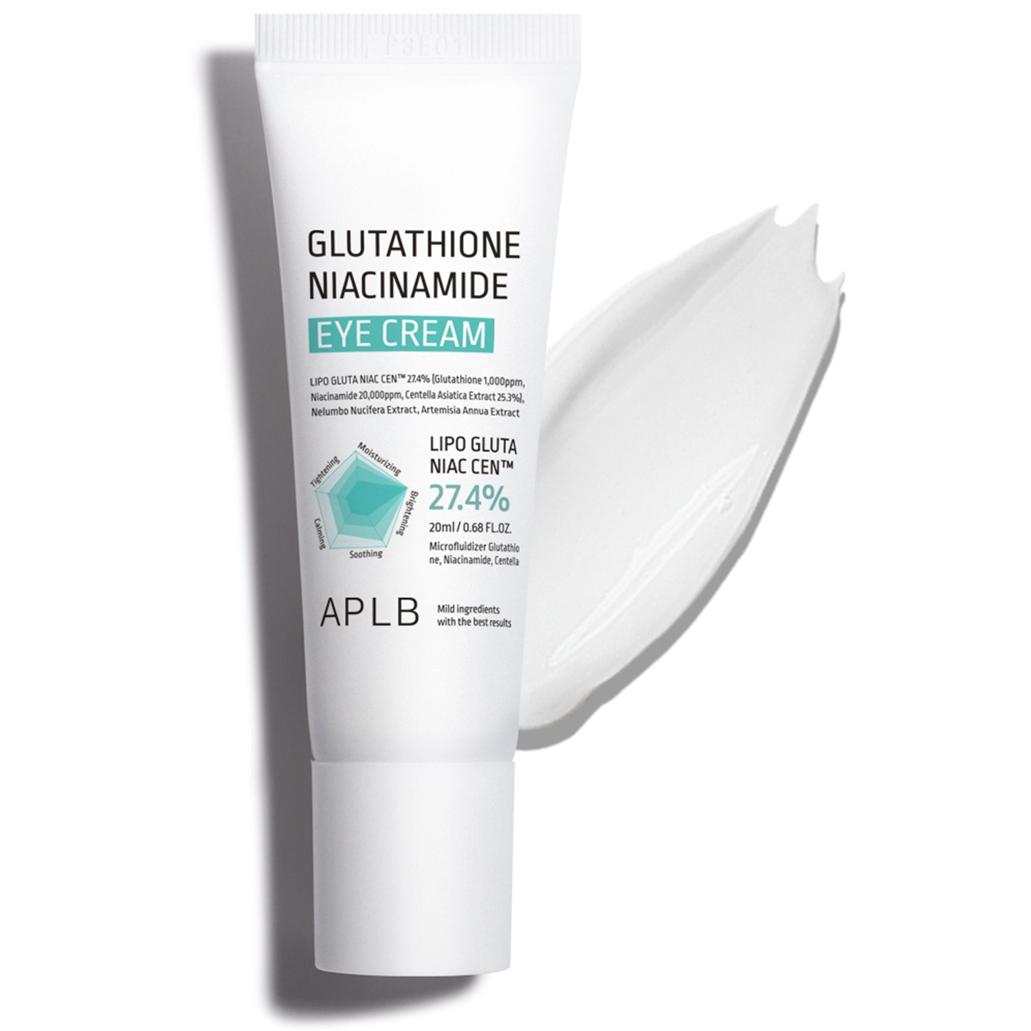 APLB GLUTATHIONE NIACINAMIDE EYE CREAM 20 ML - Imagen 3