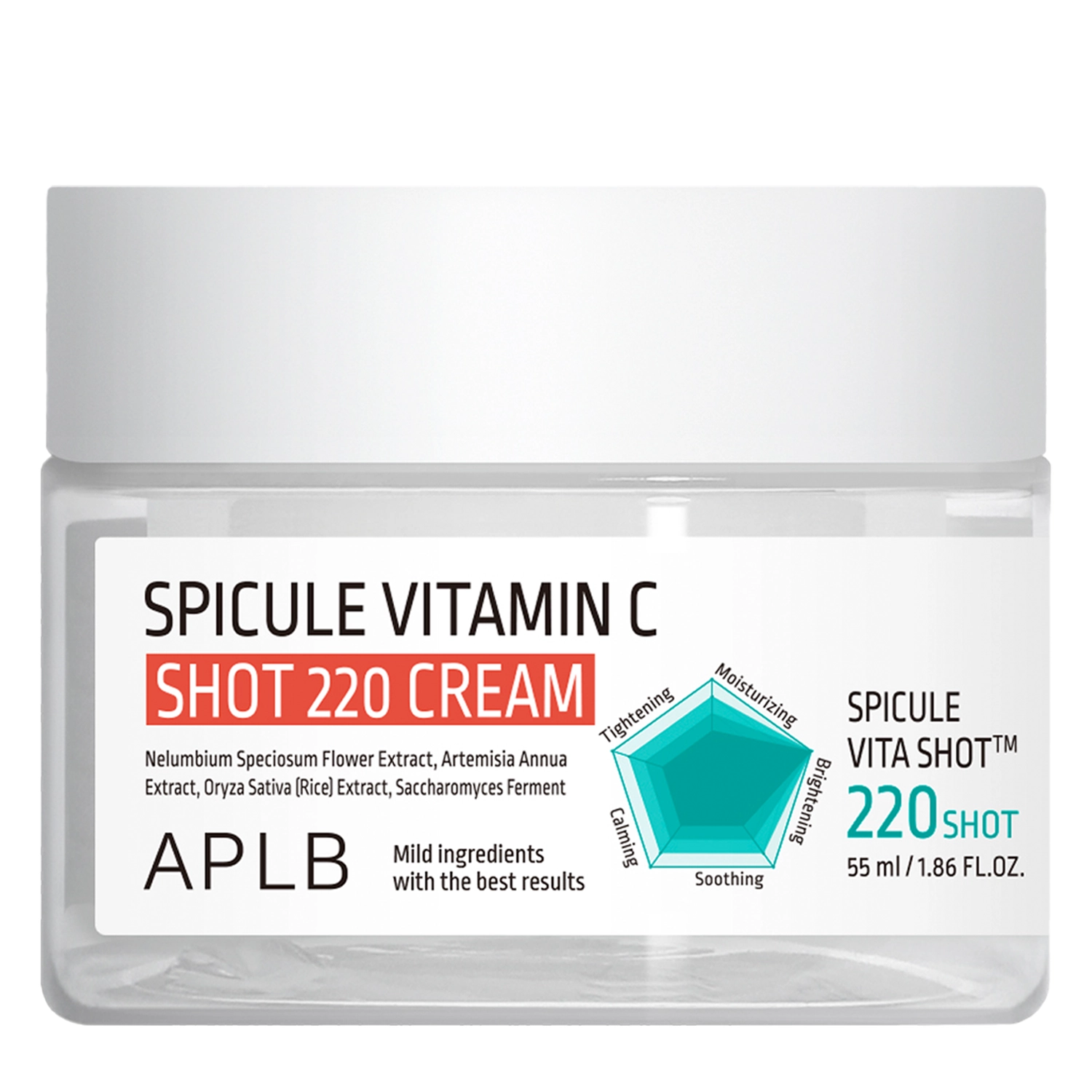 APLB SPICULE VITAMIN C SHOT 220 CREAM 55 ML