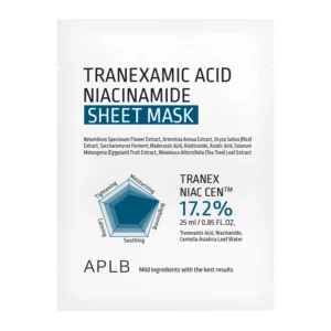 APLB TRANEXAMIC ACID NIACINAMIDE SHEET MASK 1PC/25ML