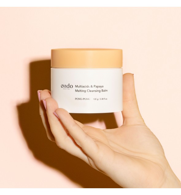 ONDO BEAUTY 36.5 MULTIACIDS&PAPAYA CLEASING BALM 100GR/10GR - Imagen 3