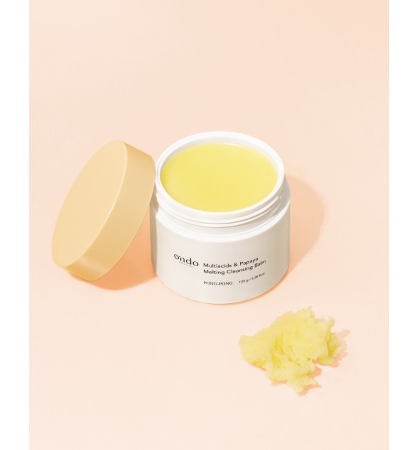 ONDO BEAUTY 36.5 MULTIACIDS&PAPAYA CLEASING BALM 100GR/10GR - Imagen 7