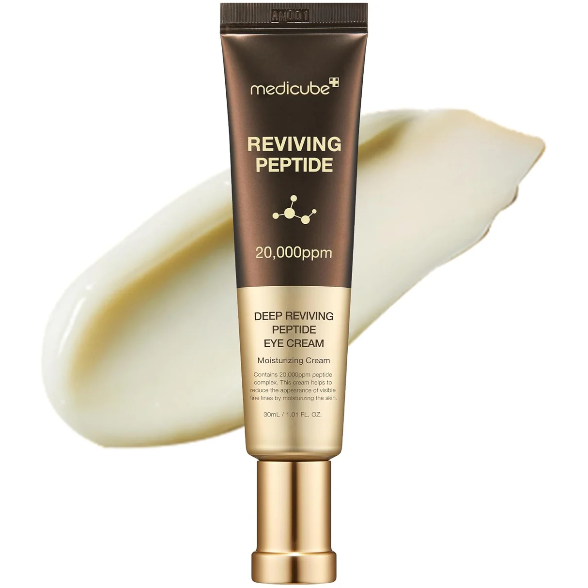 MEDICUBE DEEP LIFTING PEPTIDE EYE CREAM 30 ML - Imagen 2