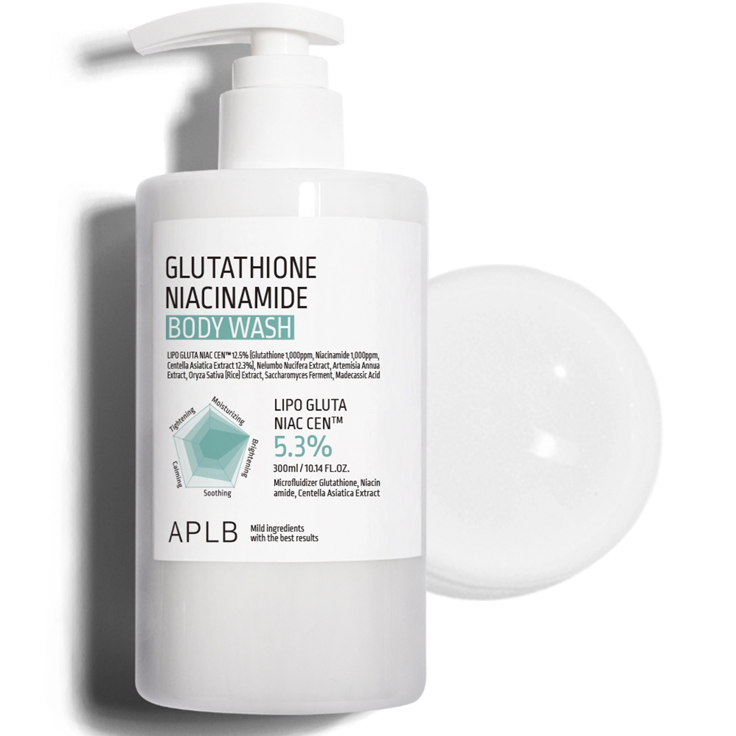 APLB GLUTATHIONE NIACINAMIDE BODY LOTION 300 ML - Imagen 3