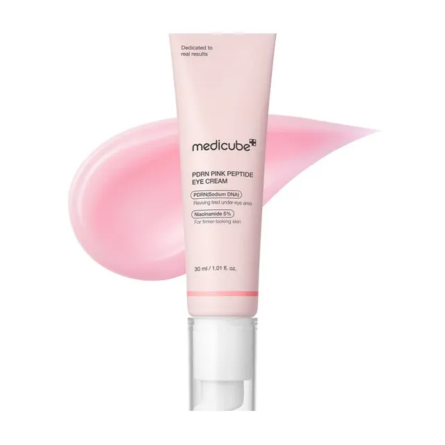 MEDICUBE PDRN PINK PEPTIDE EYE CREAM 30 ML - Imagen 2