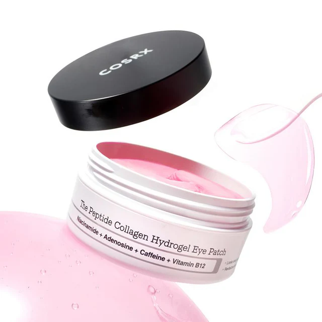 COSRX THE PEPTIDE COLLAGEN HYDROGEL EYE PATCH 60 PATCHES - Imagen 2