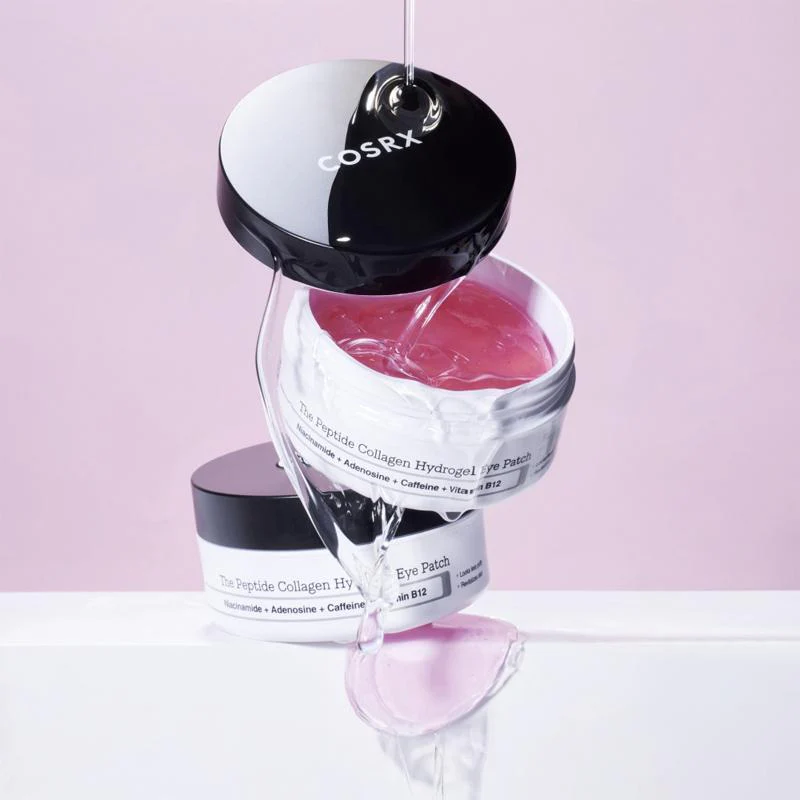 COSRX THE PEPTIDE COLLAGEN HYDROGEL EYE PATCH 60 PATCHES - Imagen 5