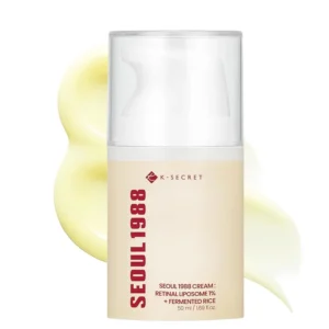 K-SECRET SEOUL 1988 CREAM: RETINAL LIPOSOME 1%+FERMENTED RICE 50 ML