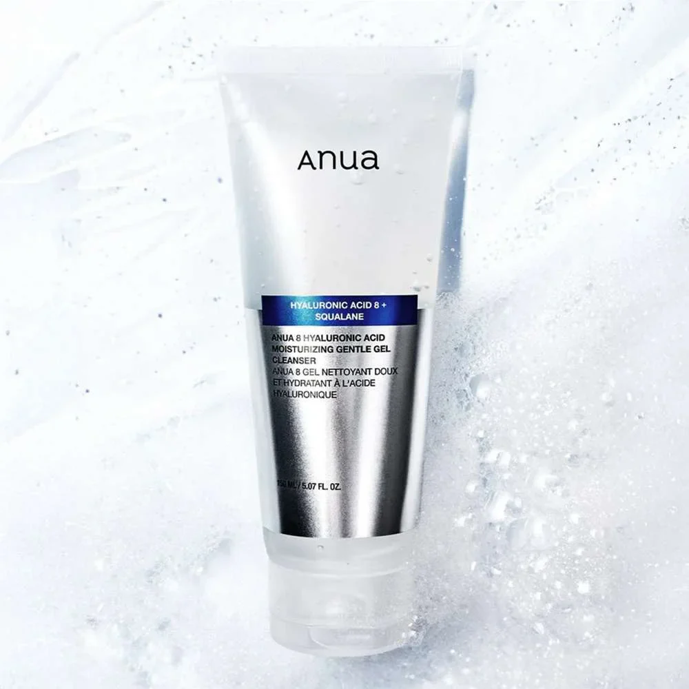 ANUA 8 HYALURONIC ACID MOISTURIZING GENTLE GEL CLEANSER 150 ML - Imagen 2