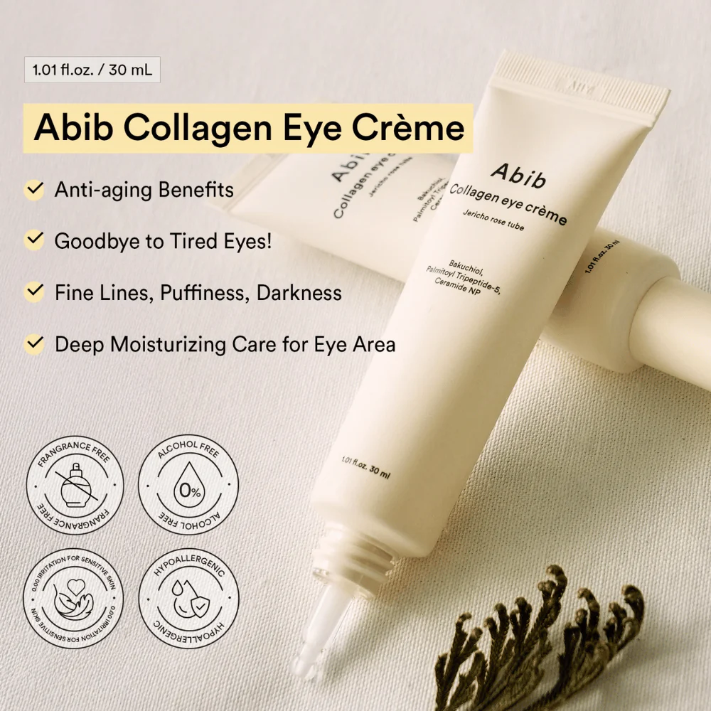 ABIB COLLAGEN EYE CREAM JERICHO ROSE TUBE 30 ML - Imagen 3