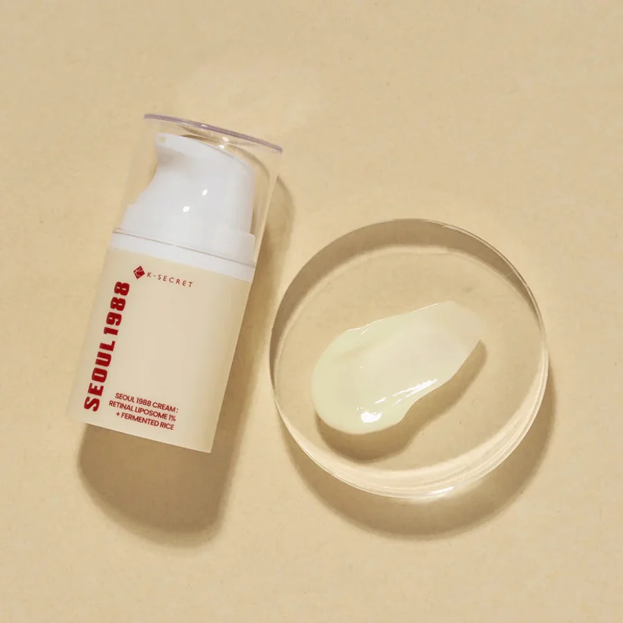 K-SECRET SEOUL 1988 CREAM: RETINAL LIPOSOME 1%+FERMENTED RICE 50 ML - Imagen 4
