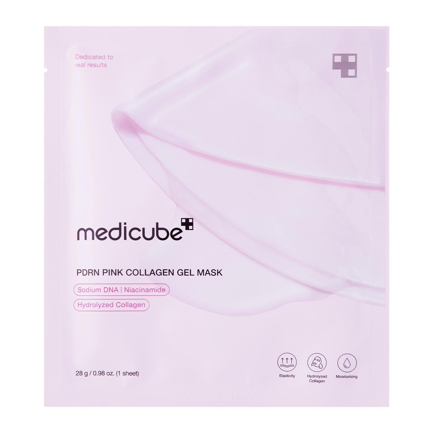 MEDICUBE PDRN PINK COLLAGEN GEL MASK 28 GR