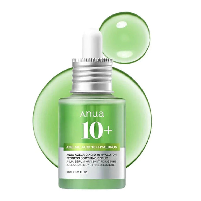 ANUA AZELAIC ACID 10 HYALURON REDNESS SOOTHING SERUM 30 ML - Imagen 2