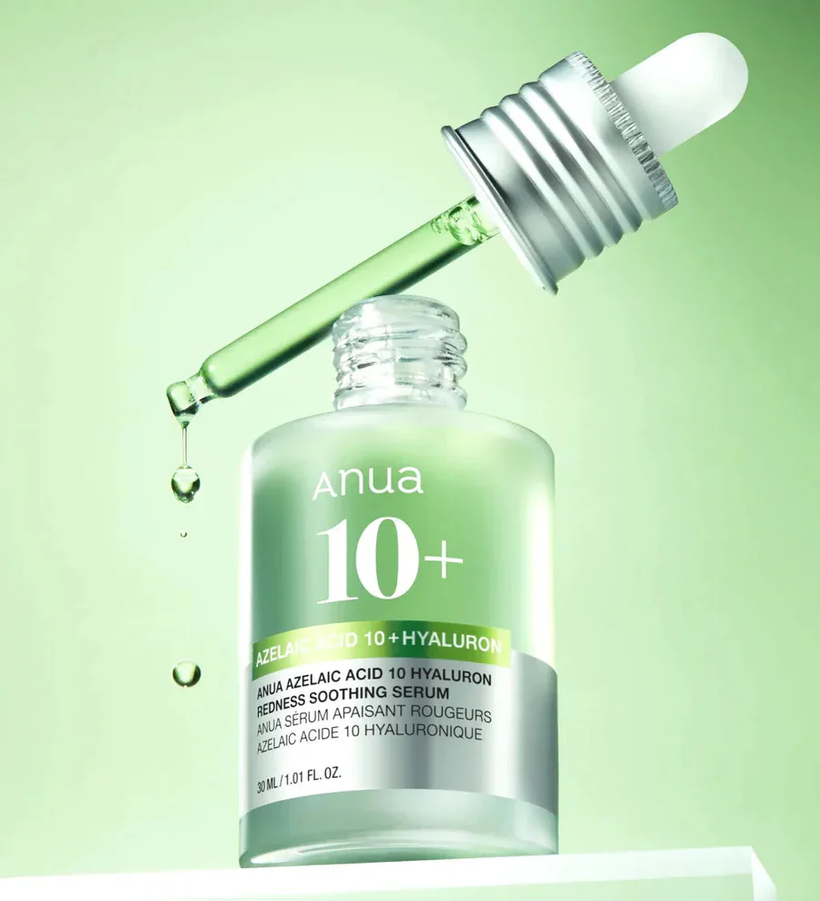 ANUA AZELAIC ACID 10 HYALURON REDNESS SOOTHING SERUM 30 ML - Imagen 3