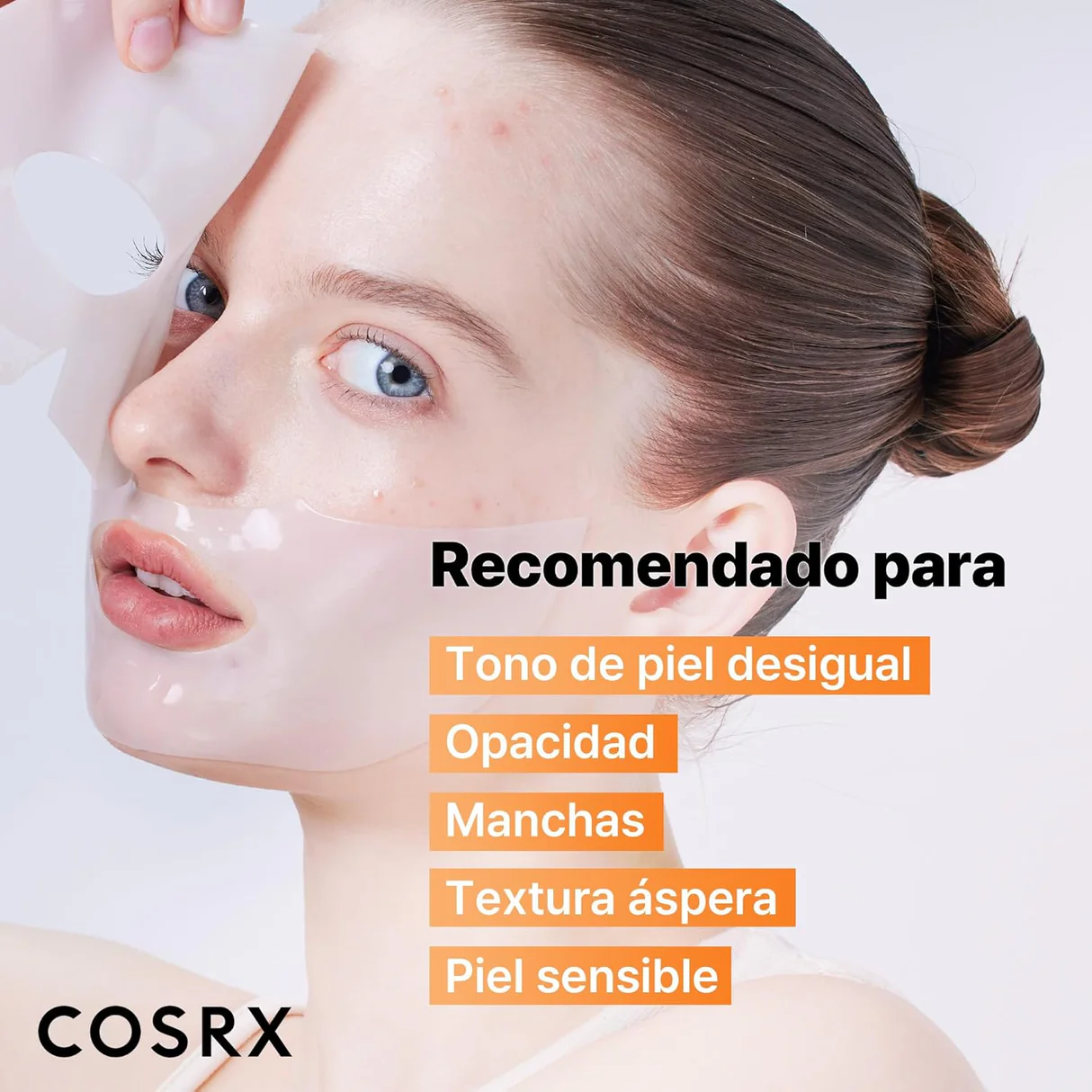 COSRX THE ALPHA-ARBUTIN DISCOLARATION CARE HYDROGEL MASK 1 PIEZA - Imagen 5