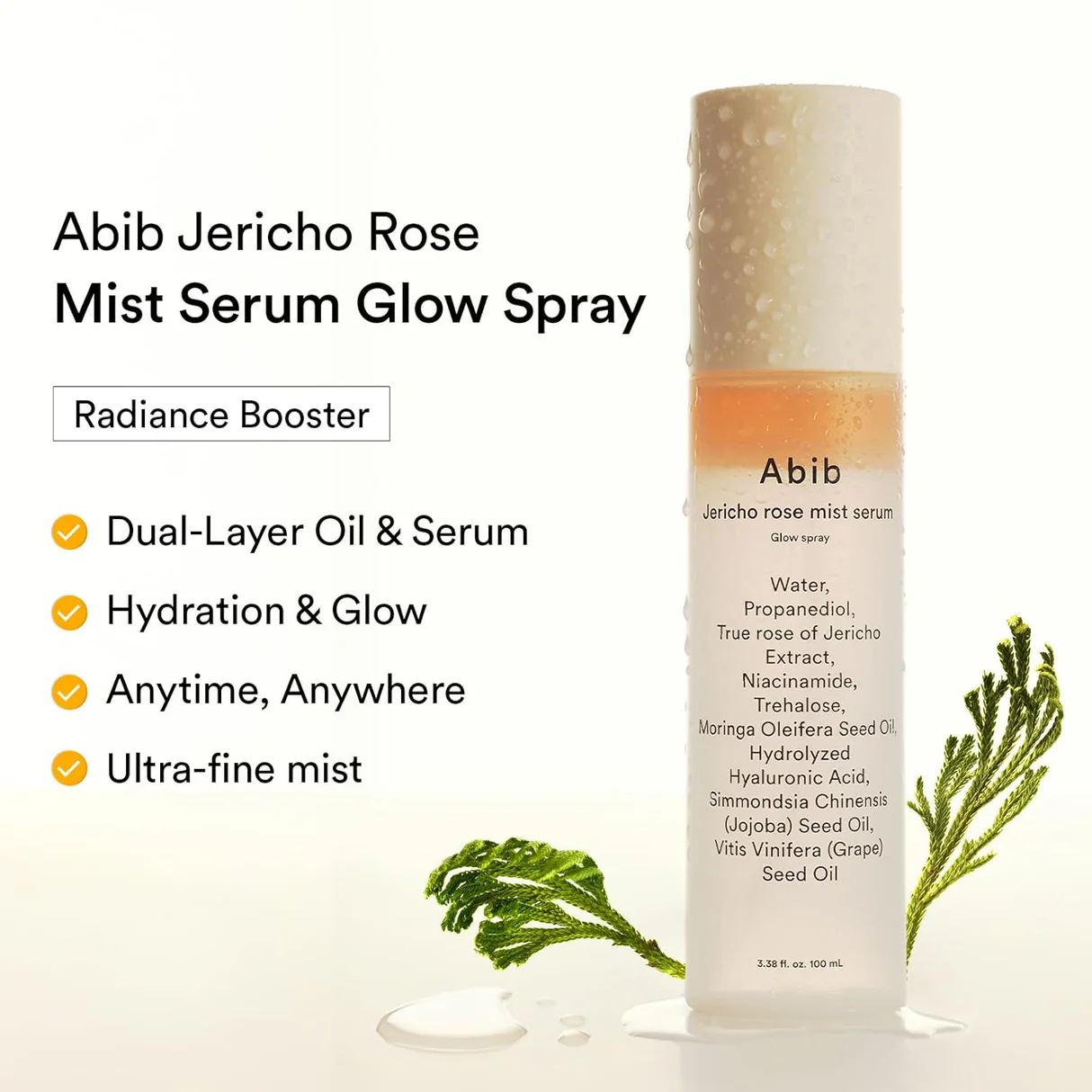 ABIB JERICHO ROSE MIST SERUM 100 ML - Imagen 3