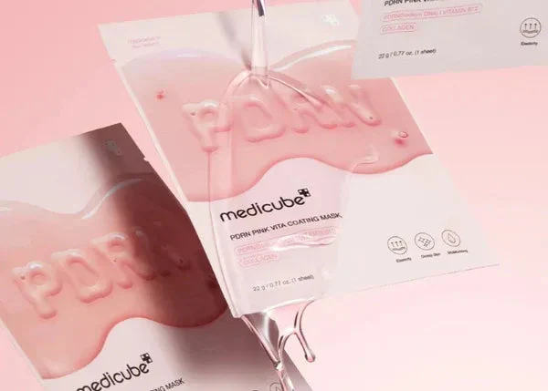 MEDICUBE PDRN PINK VITA COATING MASK 1 PIEZA - Imagen 3