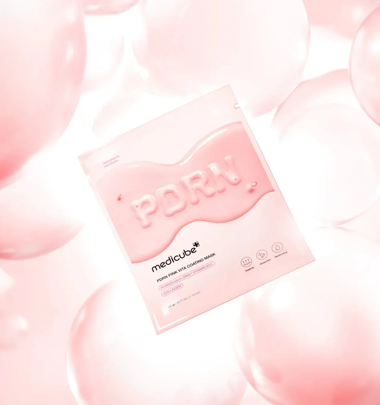 MEDICUBE PDRN PINK VITA COATING MASK 1 PIEZA - Imagen 4