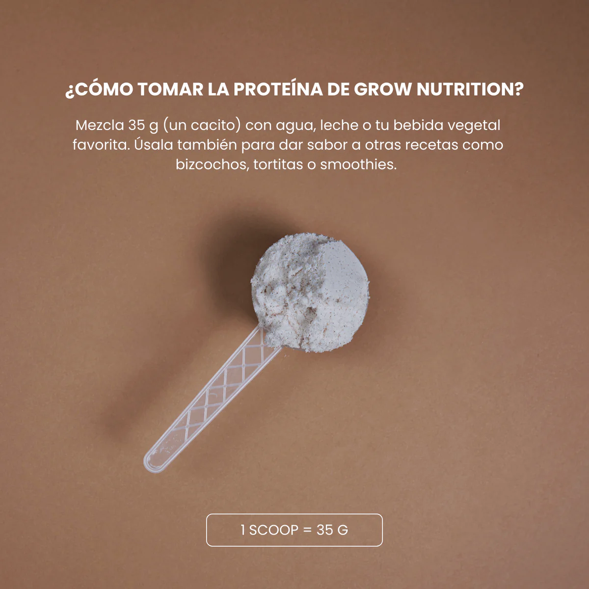 GROW NUTRITION PROTEINA ISOLATED WHEY VAINILLA-GALLETA 500 GR - Imagen 5