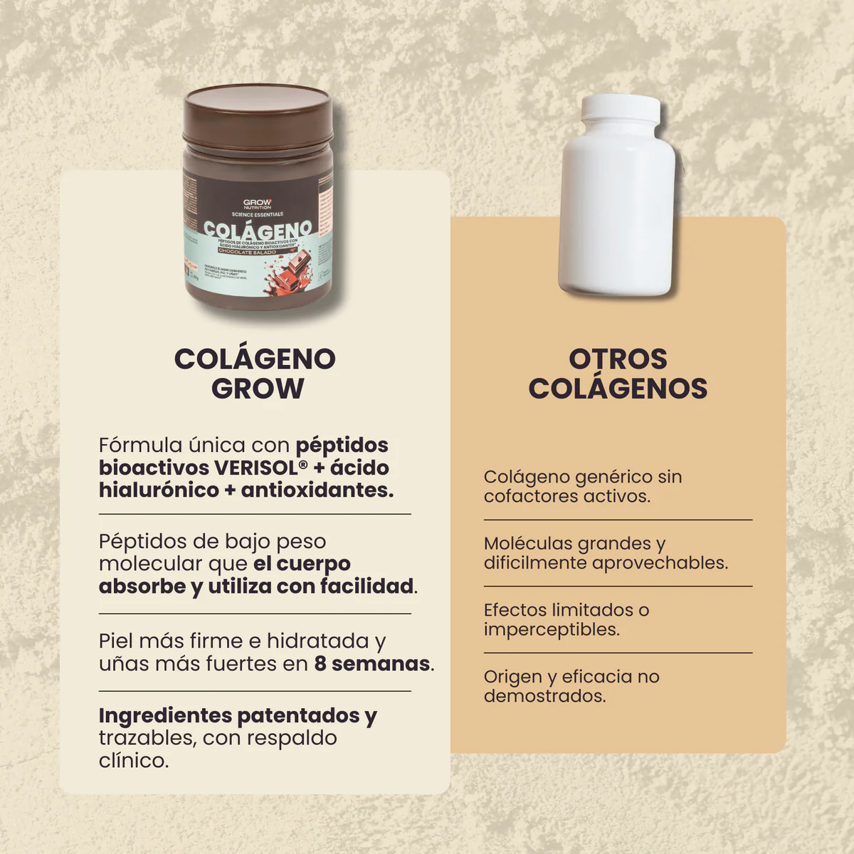 GROW NUTRITION COLAGENO TROPICAL 300 GR - Imagen 5