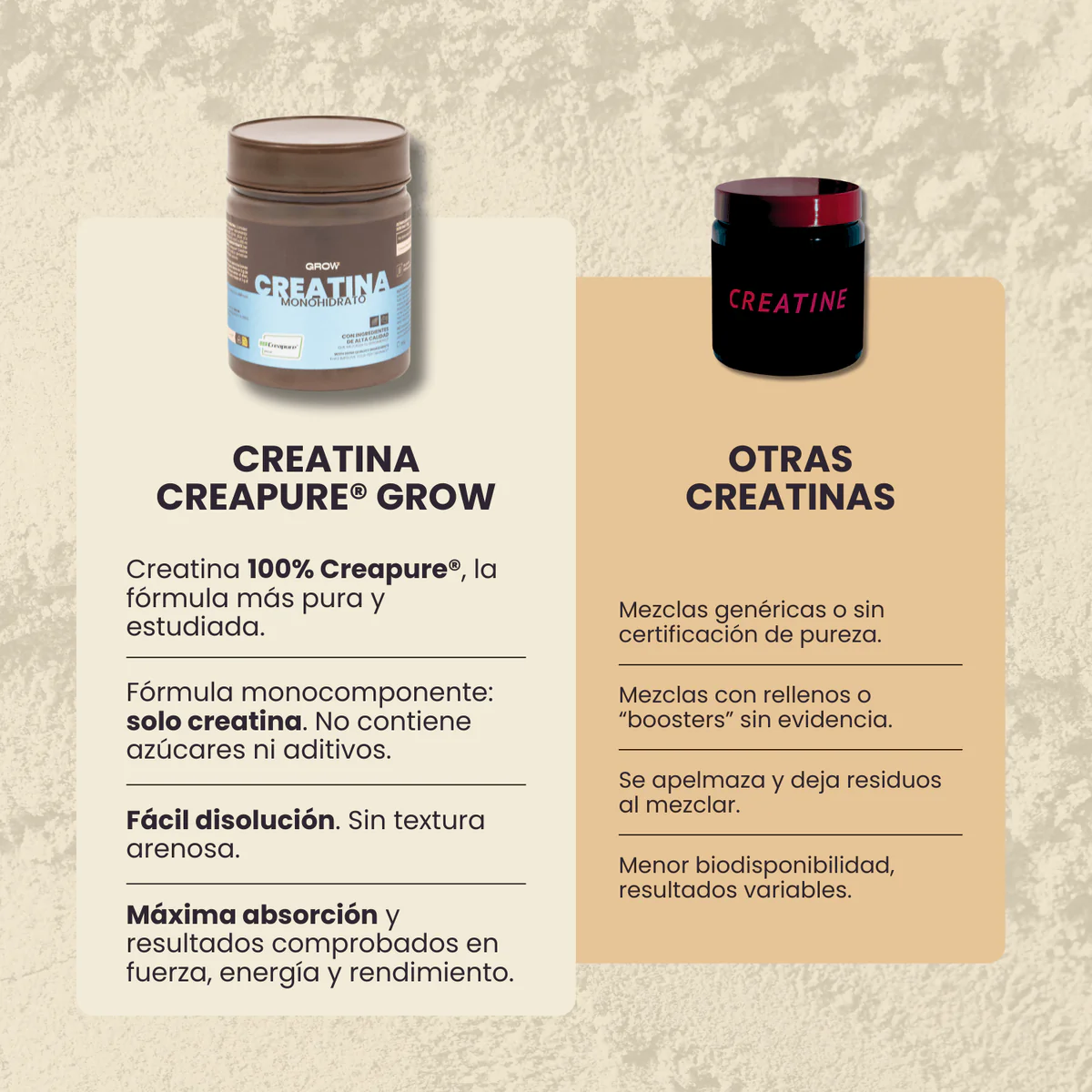 CREATINA MONOHIDRATO CREAPURE 250 GR - Imagen 5