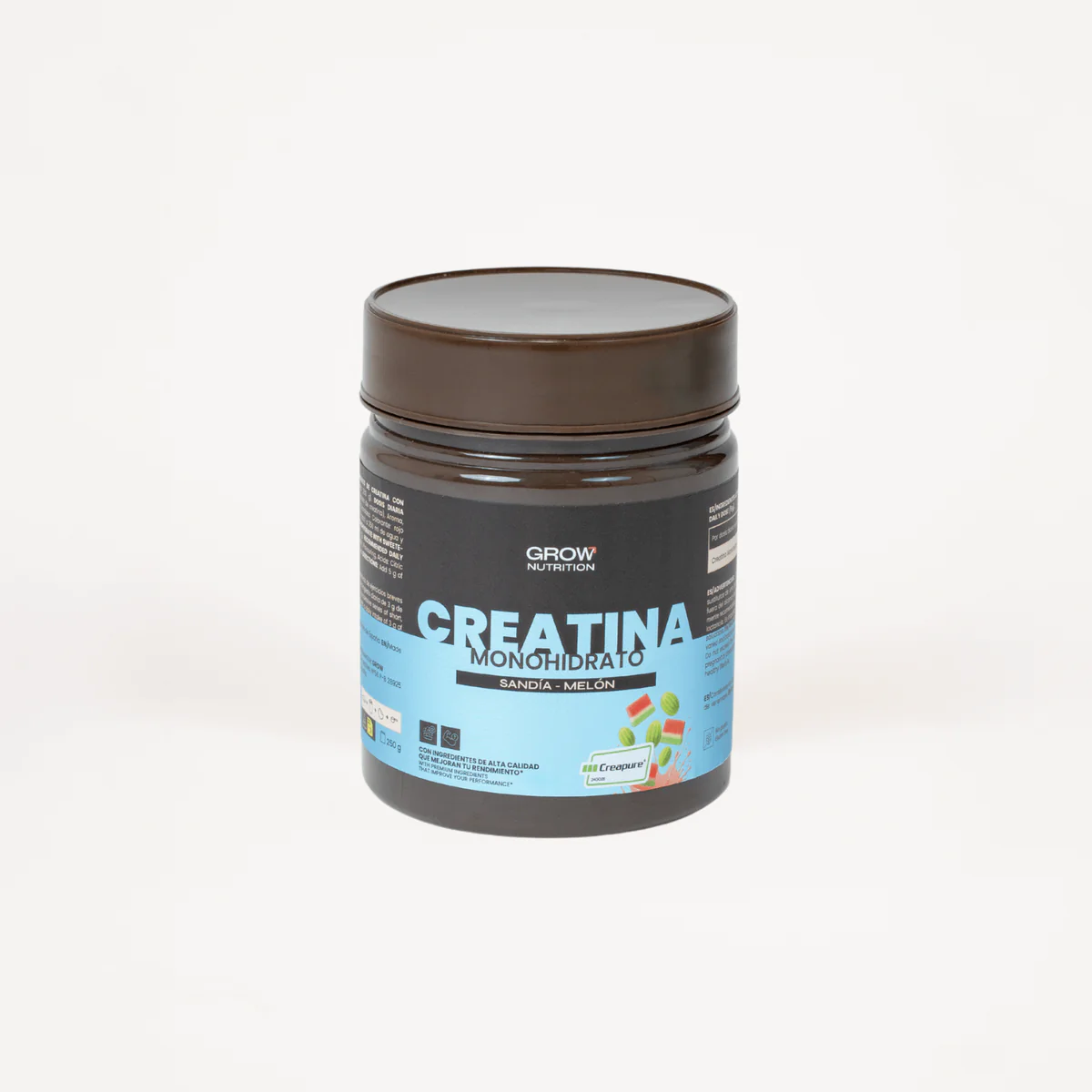 GROW NUTRITION CREATINA CREAPURE SANDIA-MELON 250 GR