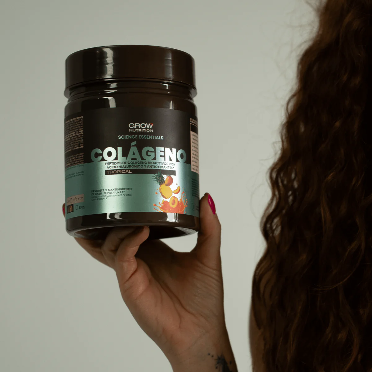 GROW NUTRITION COLAGENO TROPICAL 300 GR - Imagen 2
