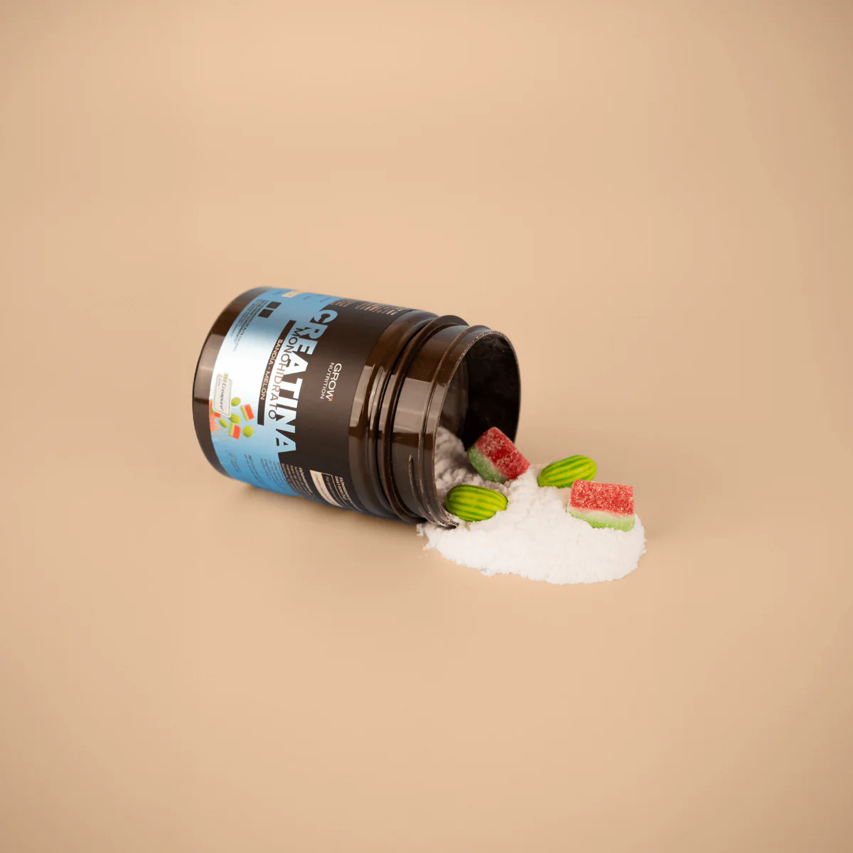 GROW NUTRITION CREATINA CREAPURE SANDIA-MELON 250 GR - Imagen 2