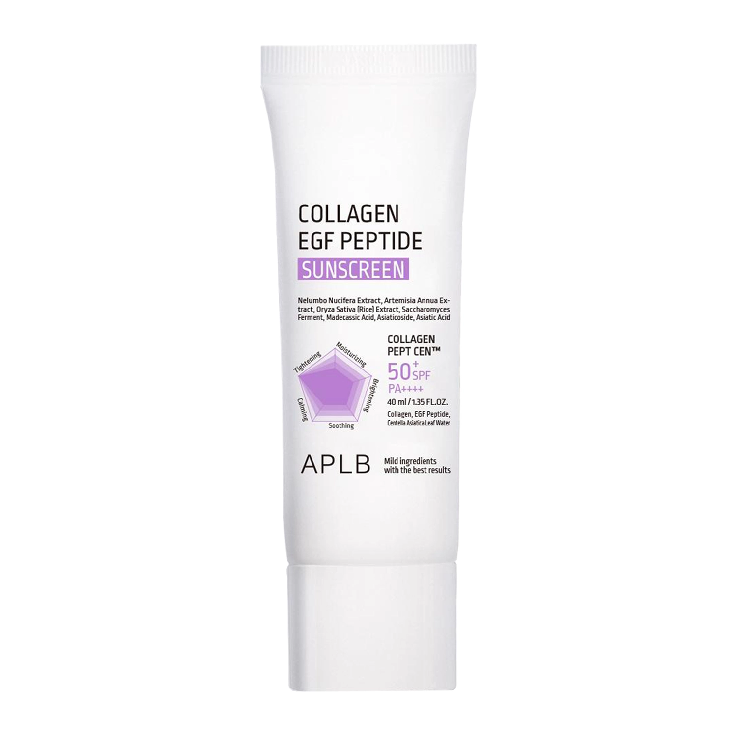 APLB COLLAGEN EGF PEPTIDE SUNSCREEN SPF 50+ PA++++ 40 ML