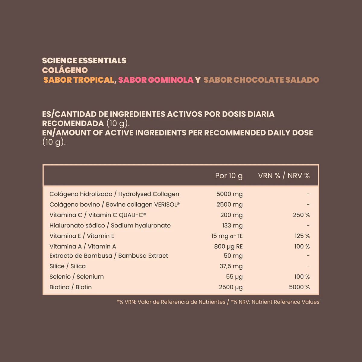 GROW NUTRITION COLAGENO TROPICAL 300 GR - Imagen 6