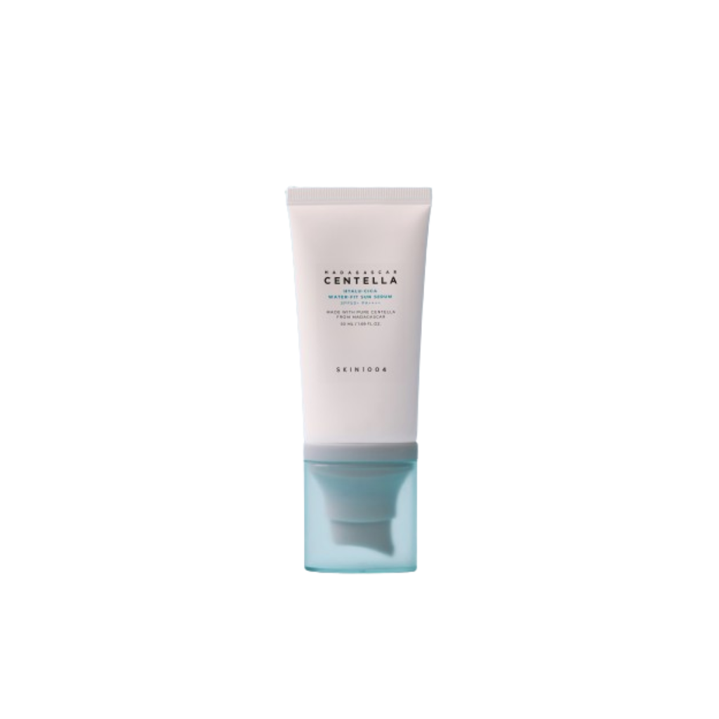 SKIN1OO4 MADAGASCAR CENTELLA HYALU-CICA WATER-FIT SUN SERUM SPF50+ PA++++ 50 ML